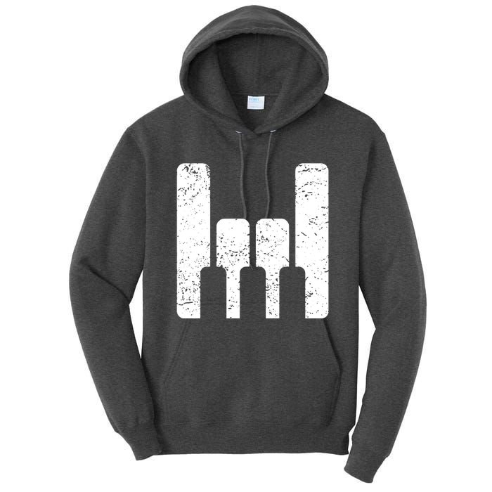 Piano Player Teacher Gift The Keyboard Rocks Tall Hoodie