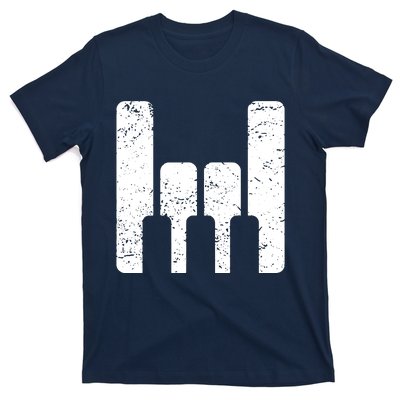 Piano Player Teacher Gift The Keyboard Rocks T-Shirt