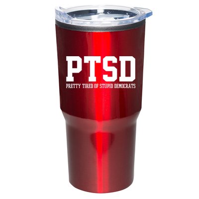 PTSD Pretty Tired Of Stupid Democrats Funny Tumbler