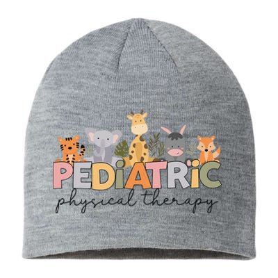 Pediatric Physical Therapy Therapist Pt Crew Safari Animals Sustainable Beanie