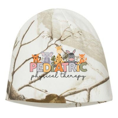 Pediatric Physical Therapy Therapist Pt Crew Safari Animals Kati - Camo Knit Beanie