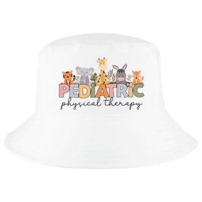 Pediatric Physical Therapy Therapist Pt Crew Safari Animals Cool Comfort Performance Bucket Hat