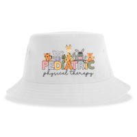 Pediatric Physical Therapy Therapist Pt Crew Safari Animals Sustainable Bucket Hat