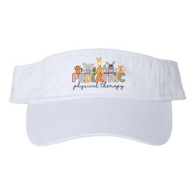 Pediatric Physical Therapy Therapist Pt Crew Safari Animals Valucap Bio-Washed Visor