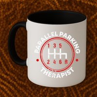 Parallel Parking Therapist Funny Driving School Mug