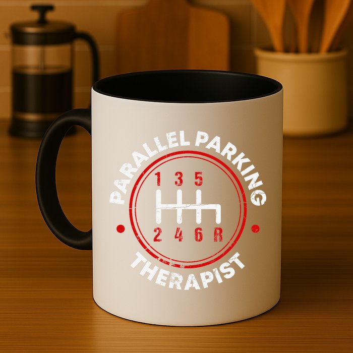 Parallel Parking Therapist Funny Driving School Mug