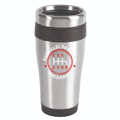 Parallel Parking Therapist Funny Driving School 16oz Travel Tumbler
