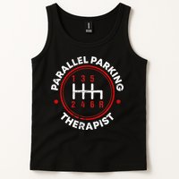 Parallel Parking Therapist Funny Driving School Tank Top