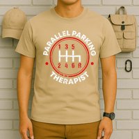 Parallel Parking Therapist Funny Driving School T-Shirt