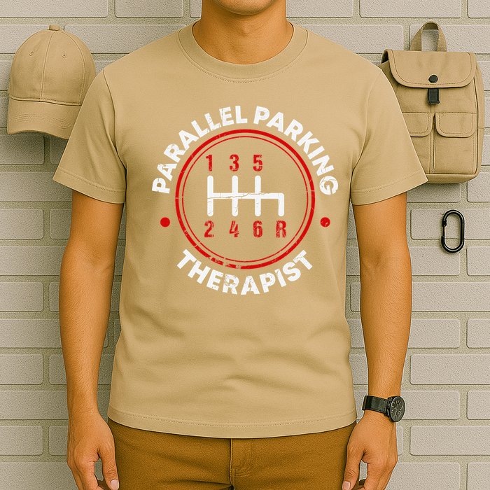 Parallel Parking Therapist Funny Driving School T-Shirt