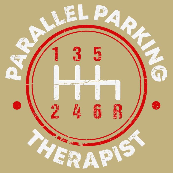 Parallel Parking Therapist Funny Driving School T-Shirt