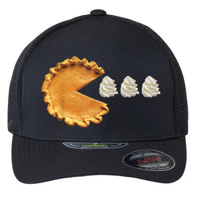 Pumpkin Pie Thanksgiving Flexfit Unipanel Trucker Cap