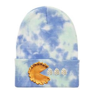 Pumpkin Pie Thanksgiving Tie Dye 12in Knit Beanie