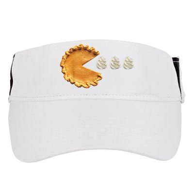 Pumpkin Pie Thanksgiving Adult Drive Performance Visor