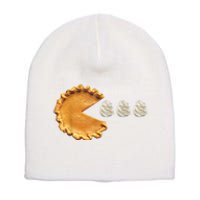 Pumpkin Pie Thanksgiving Short Acrylic Beanie