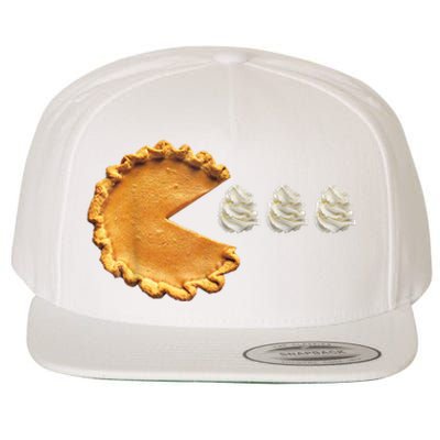 Pumpkin Pie Thanksgiving Wool Snapback Cap