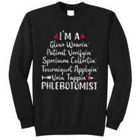 Phlebotomist Phlebotomy Technician Funny Nurse Clinical Sweatshirt