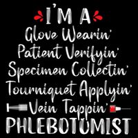Phlebotomist Phlebotomy Technician Funny Nurse Clinical Impact Tech Backpack