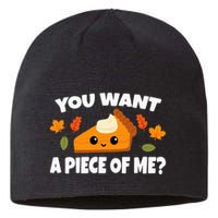 Pumpkin Pie Thanksgiving You Want A Piece Of Me Sustainable Beanie