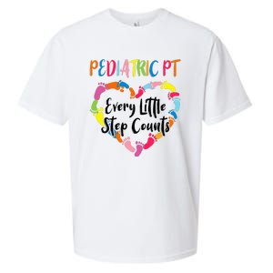 Pediatric Physical Therapy PT Every Little Step Counts Sueded Cloud Jersey T-Shirt