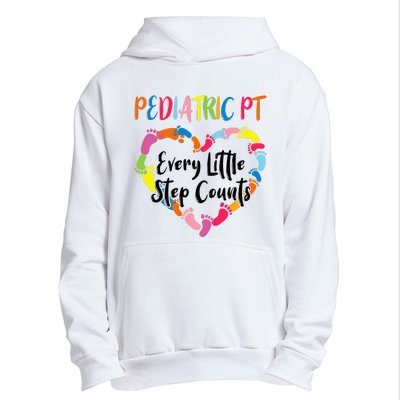 Pediatric Physical Therapy PT Every Little Step Counts Urban Pullover Hoodie