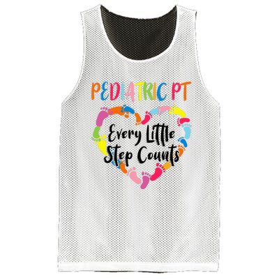 Pediatric Physical Therapy PT Every Little Step Counts Mesh Reversible Basketball Jersey Tank