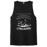 Progressive Party Teddy Riding Moose Cool Teddy Roosevelt PosiCharge Competitor Tank