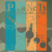 Planets Periodic Table Elements Solar System Planets Legacy Tie Dye Trucker Hat