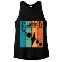 Planets Periodic Table Elements Solar System Planets Ladies PosiCharge Tri-Blend Wicking Tank