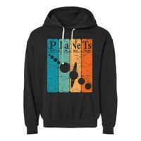 Planets Periodic Table Elements Solar System Planets Garment-Dyed Fleece Hoodie