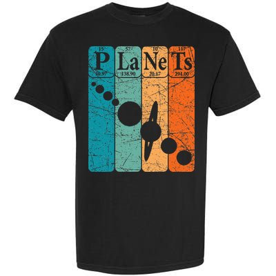 Planets Periodic Table Elements Solar System Planets Garment-Dyed Heavyweight T-Shirt