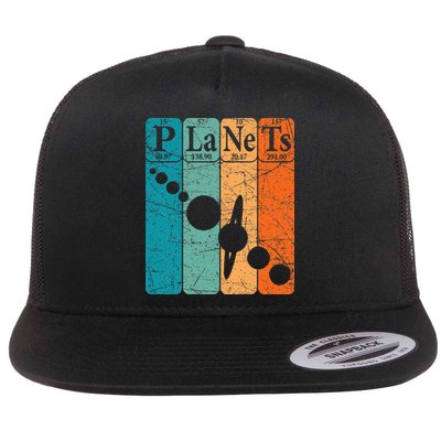 Planets Periodic Table Elements Solar System Planets Flatbill Hat
