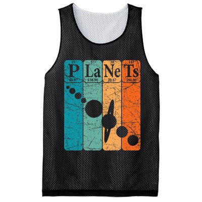 Planets Periodic Table Elements Solar System Planets Mesh Reversible Basketball Jersey Tank