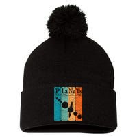 Planets Periodic Table Elements Solar System Planets Pom Pom 12in Knit Beanie