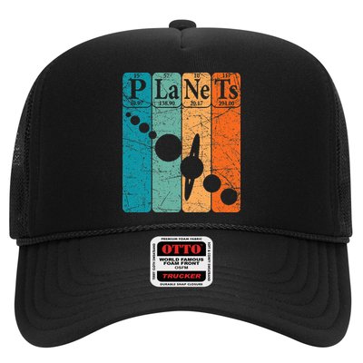 Planets Periodic Table Elements Solar System Planets Trucker Hat
