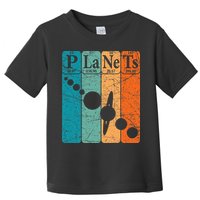 Planets Periodic Table Elements Solar System Planets Toddler T-Shirt