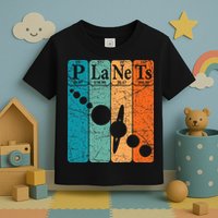 Planets Periodic Table Elements Solar System Planets Toddler T-Shirt