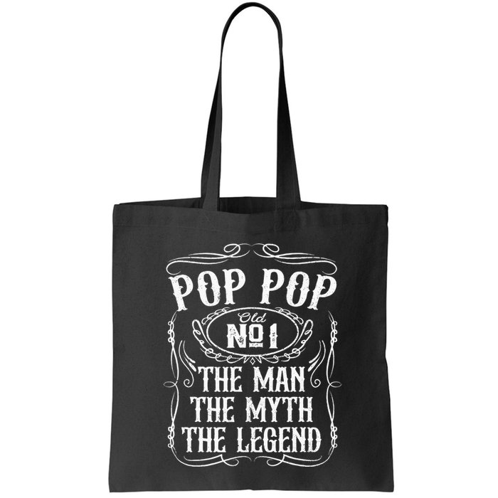 Pop Pop The Man The Myth The Legend Funny Fathers Day Gift Bag