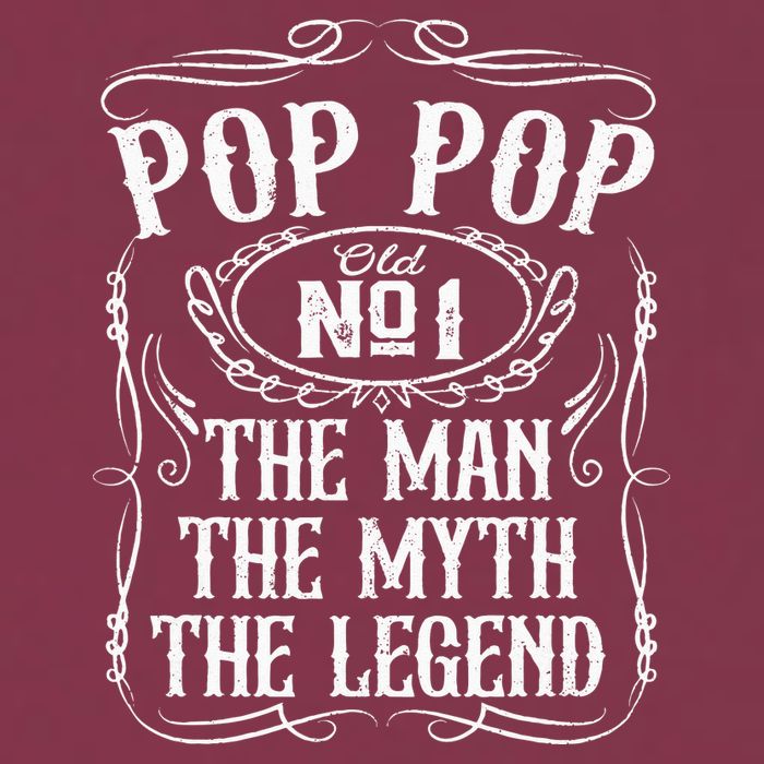 Pop Pop The Man The Myth The Legend Funny Fathers Day Gift 16oz Travel Tumbler
