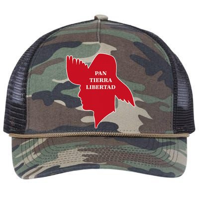 Ppd Pan Tierra Libertad Retro Rope Trucker Hat Cap