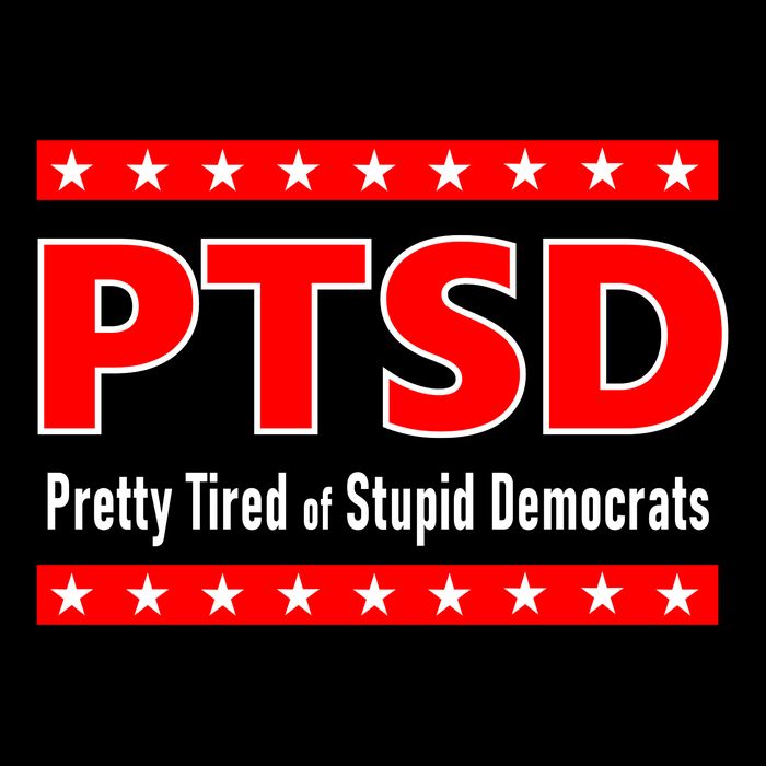 Ptsd Pretty Tired Of Stupid Democrats Impact Tech Backpack