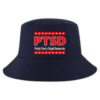 Ptsd Pretty Tired Of Stupid Democrats Cool Comfort Performance Bucket Hat