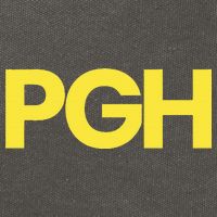 Pittsburgh Pgh Text Retro Throwback Pennsylvania Cotton Canvas Backpack