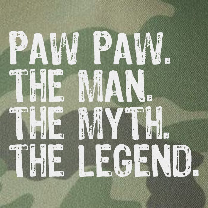 Paw Paw The Man The Myth The Legend Funny Cool Pawpaw Legacy Tie Dye Trucker Hat