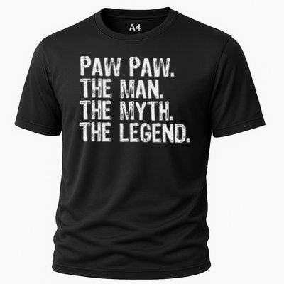 Paw Paw The Man The Myth The Legend Funny Cool Pawpaw Performance Shirt