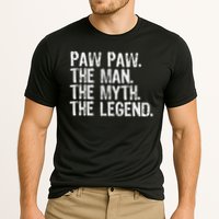 Paw Paw The Man The Myth The Legend Funny Cool Pawpaw Performance Shirt