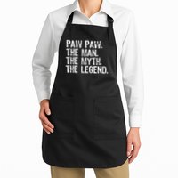 Paw Paw The Man The Myth The Legend Funny Cool Pawpaw Apron