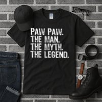 Paw Paw The Man The Myth The Legend Funny Cool Pawpaw Tall T-Shirt