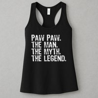 Paw Paw The Man The Myth The Legend Funny Cool Pawpaw Womens Tank Top