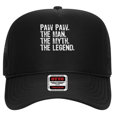 Paw Paw The Man The Myth The Legend Funny Cool Pawpaw Trucker Hat